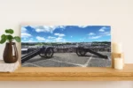 Gun Carriages On The Derry Wall